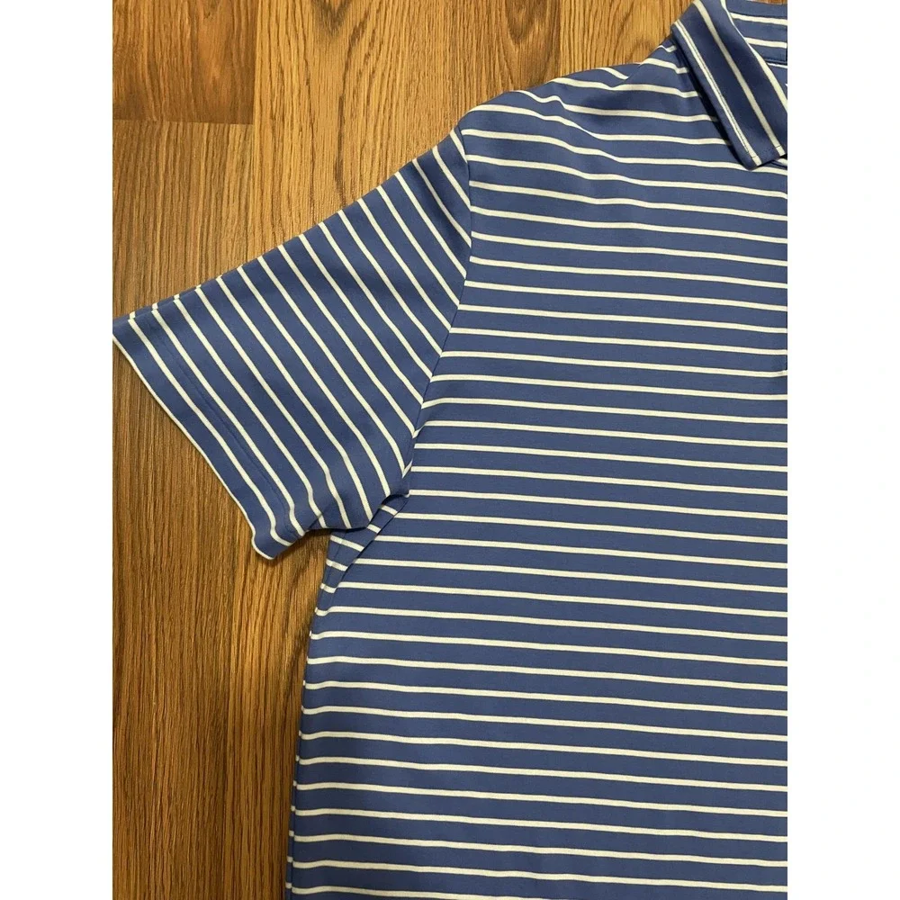 Polo Ralph Lauren Shirt Mens Extra Large Striped Embroidered Pony